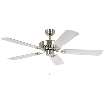 ONLINE ONLY - WAIKIKI 52'' AC FAN SATIN NICKEL (2 ONLY)