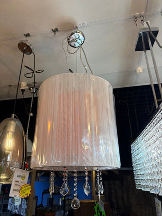 White/Orange Material Pendant