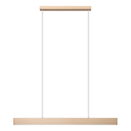 Climene 3 Linear Pendants - Oak