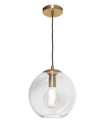 Orpheus Clear/Gold Pendant