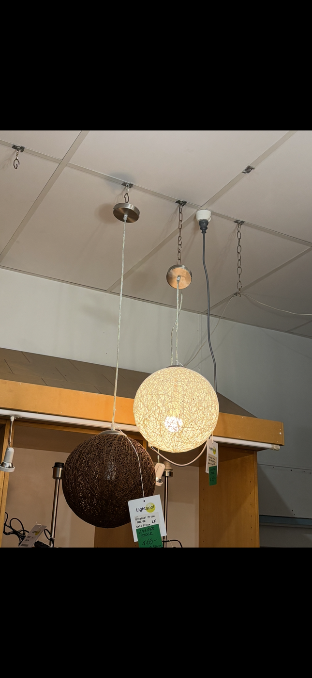 Wicker Pendants