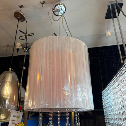 White/Orange Material Pendant
