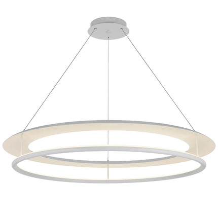 Ariva Round Pendant Range - White