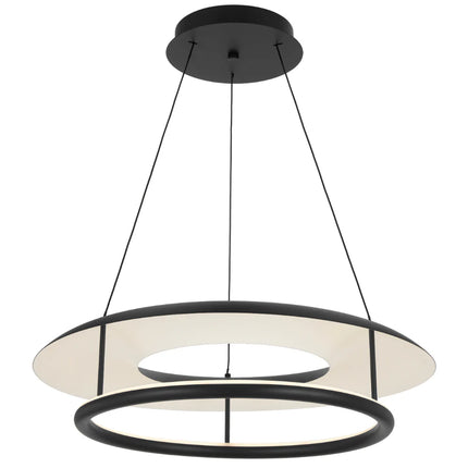 Ariva Round Pendant Range - Black