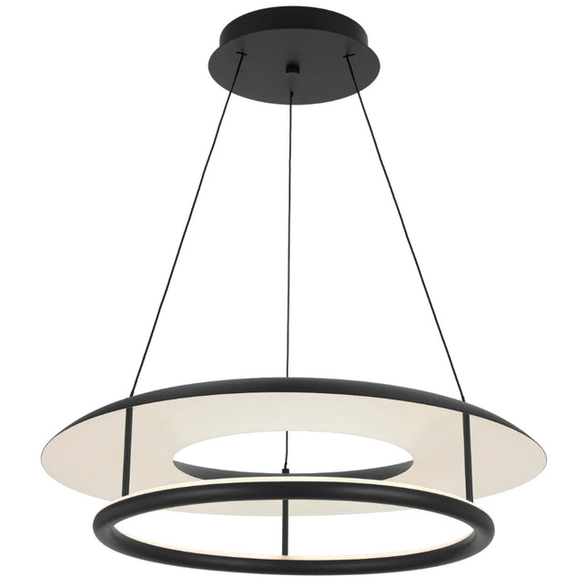 Ariva Round Pendant Range - Black