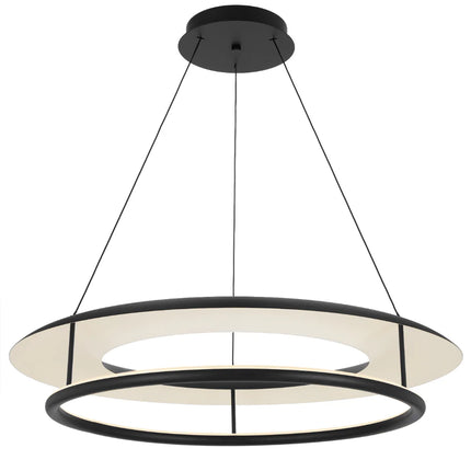 Ariva Round Pendant Range - Black