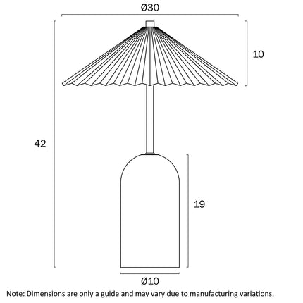 Arvane Table Lamp Range