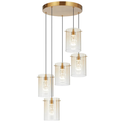 Crevil Pendant Range - Antique Gold