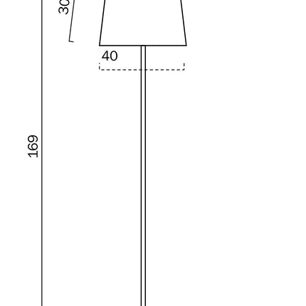 DIOR FLOOR LAMP - 1 ONLY