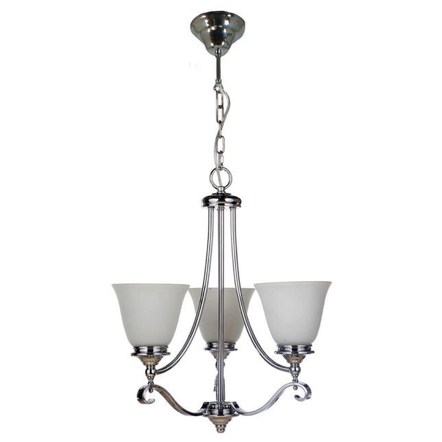 Dallas Pendant - 3lt Chrome