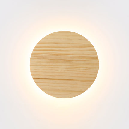 Dot Wall Light - Natural Wood