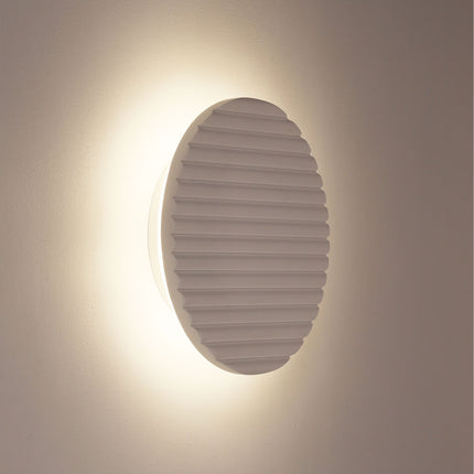 Dot Wall Light - Scalloped Plaster