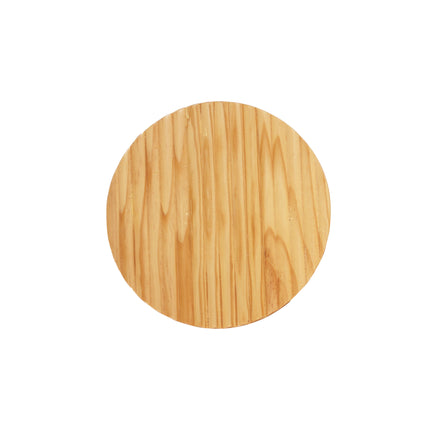 Dot Wall Light - Scalloped Wood