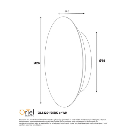 Dot Wall Light - Black