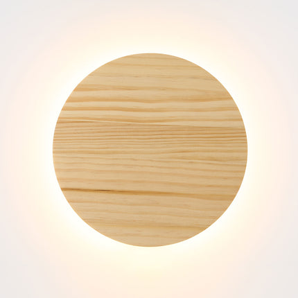 Dot Wall Light - Natural Wood