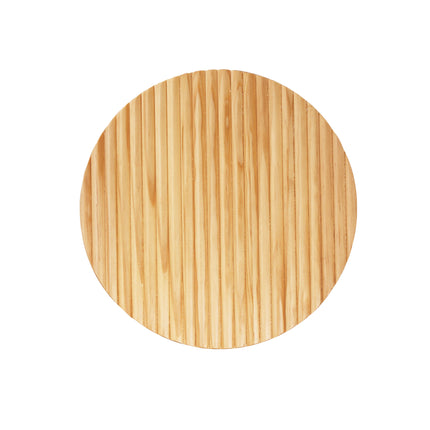 Dot Wall Light - Scalloped Wood