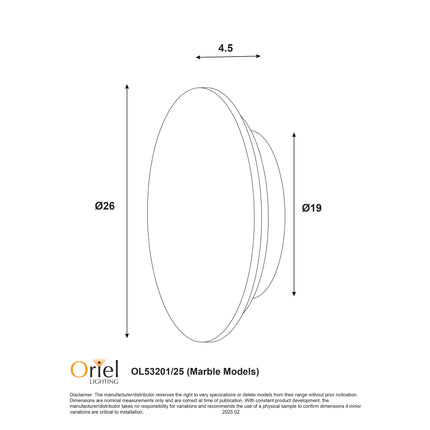Dot Wall Light - Travertine