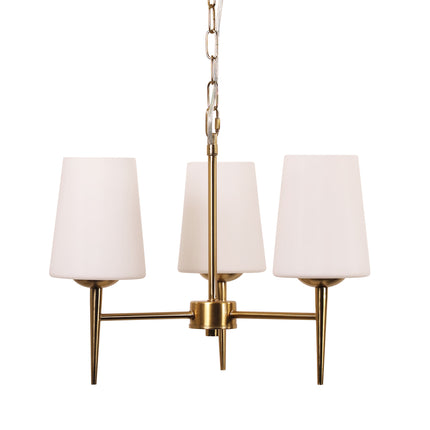 Foxdale Pendant - Satin Brass