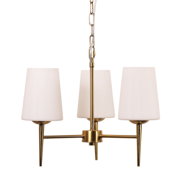 Foxdale Pendant - Satin Brass