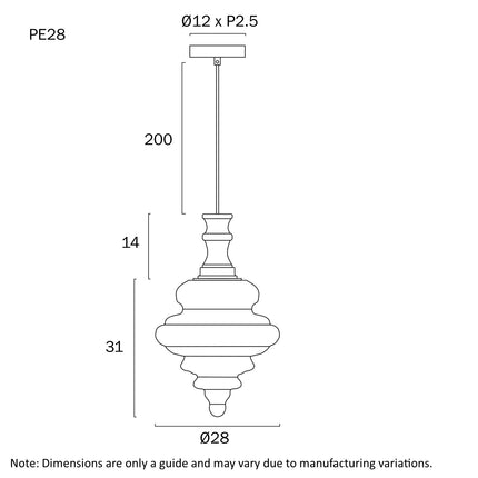 Privas Pendant Range