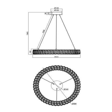 Agios Round Pendant