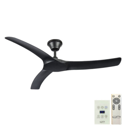 Aqua 52inch DC Fan - Black - IP66