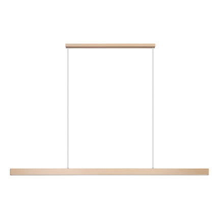 Climene 3 Linear Pendants - Oak