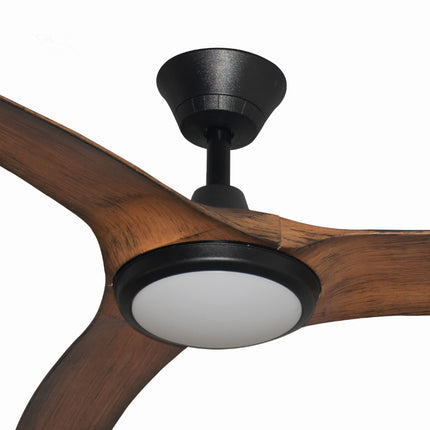 Aqua 70inch DC Fan - Black & Koa - IP66