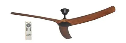 Aqua 52inch DC Fan - Black & Koa - IP66