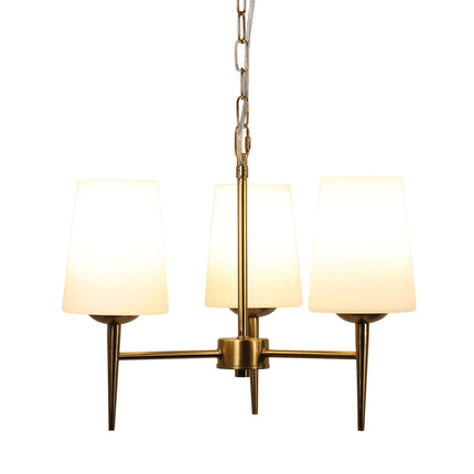 Foxdale Pendant - Satin Brass