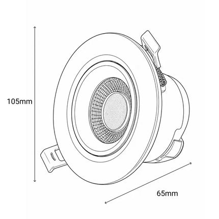 Tilt 10w - 90mm