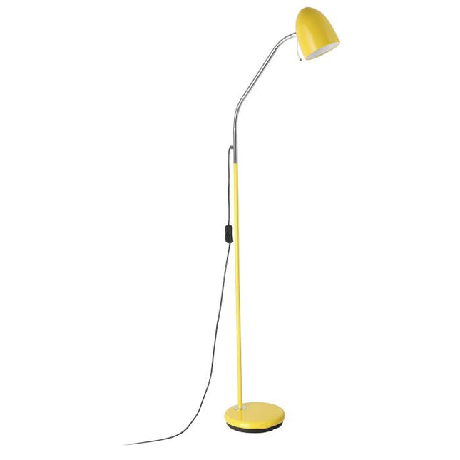 Lara 1lt Single Floor Lamp *7 COLOUR OPTIONS*