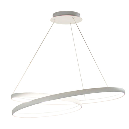 ONLINE ONLY - Infinity LED Pendant - WHITE ONLY (3 only)