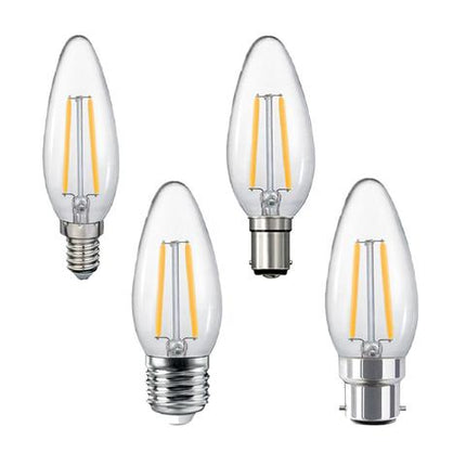 LED Candle Filament Bulbs