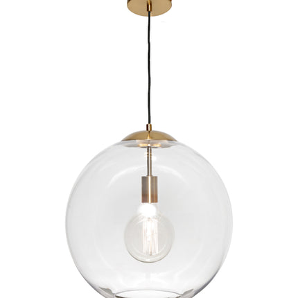 Orpheus Clear/Gold Pendant