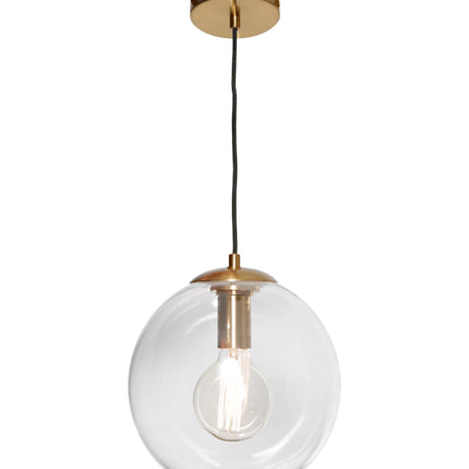 Orpheus Clear/Gold Pendant
